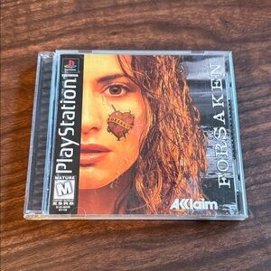 Forsaken PlayStation Game - broken case top left